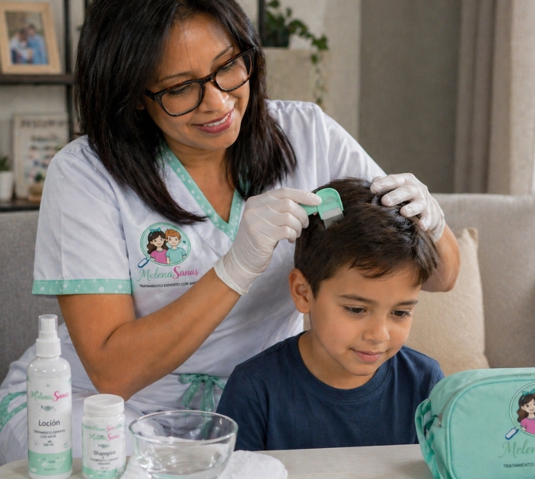 eliminacion de piojos en casa